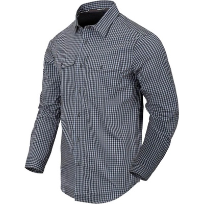 Helikon-Tex košeľa Covert Concealed carry shirt phantom grey checkered