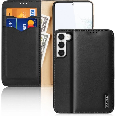 Dux Ducis Калъф с отделение за карти Dux Ducis Hivo за Samsung Galaxy S23 Plus, RFID блокиране, черен (6934913031759)