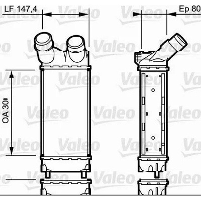 Chladič turba VALEO 818866