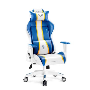 Diablo Chairs X-One 2.0 геймърски стол, нормален размер, аква синьо (DIABLO X-ONE 2.0 AQUA BLUE NORMAL)