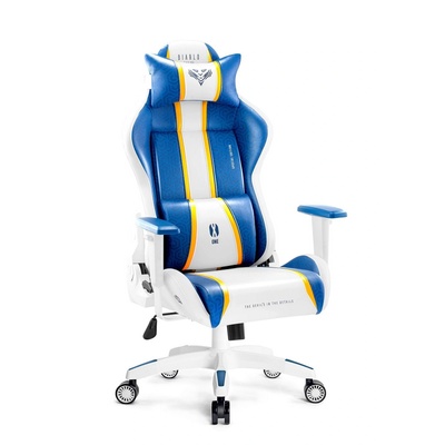 Diablo Chairs X-One 2.0 геймърски стол, нормален размер, аква синьо (DIABLO X-ONE 2.0 AQUA BLUE NORMAL)