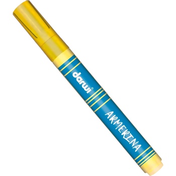 Darwi Cold Ceramic Paint Marker Маркер за керамика Dark Yellow 6 ml 1 бр (DA0340013720C)