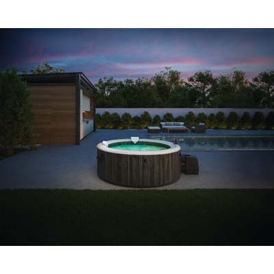 Intex 28440NP PureSpa Greywood Bubble Deluxe