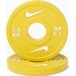 Nike strength Тежести Nike Strength Change Plates 2 x 1, 5 kg yellow/white