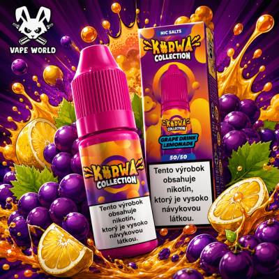 Kurwa Collection Grape Drink Lemnonade 10 ml 20 mg