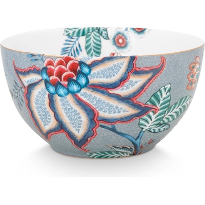 PIP Studio miska Flower Festival světle modrá 15 cm