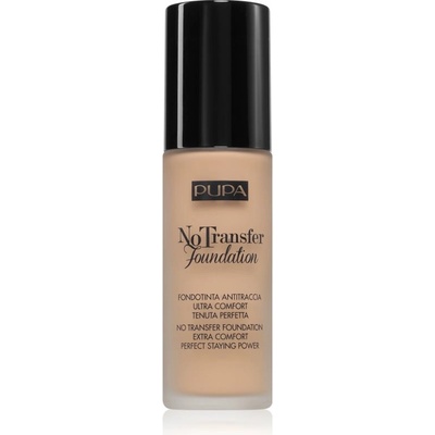 PUPA Milano No Transfer Foundation хидратиращ фон дьо тен SPF 15 цвят 01 - Nude 30ml
