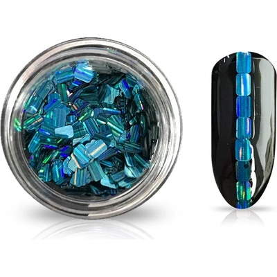 Allepaznokcie Hologram Secret 08 tyrkysové