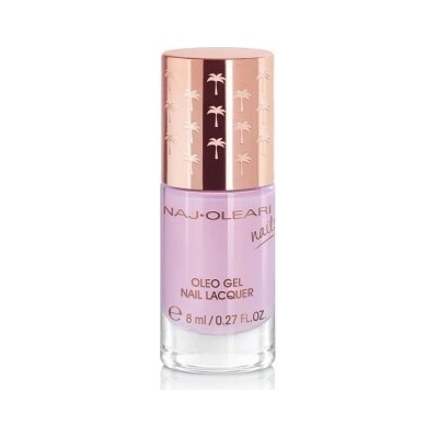 Naj Oleari Oleo gel Nail Lacquer lak na nehty s gelovým efektem 16 lilac 8 ml