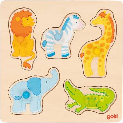 Goki puzzle Safari zvieratká