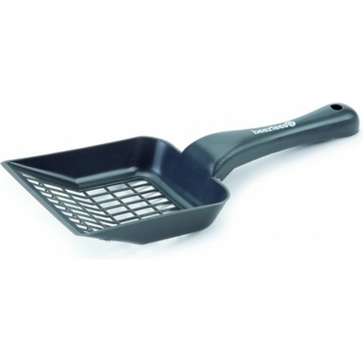 Beeztees Lopatka na čistenie toalety plast antracitová 27 x 10 x 20 cm