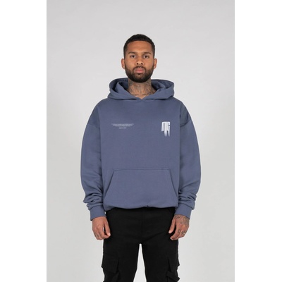 Urban Classics Суичър METAMORPHOSE V. 2 Heavy Oversized Hoody vintageblue XXLUB-MJG11604-02428 - Бял, размер 4XL