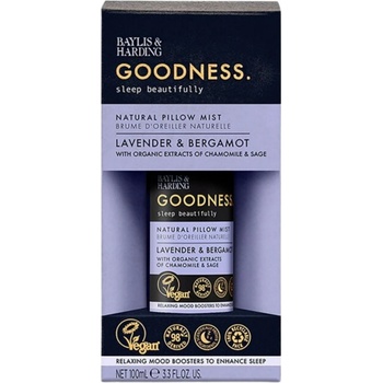 Baylis & Harding Goodness Sleep Vankúšový sprej Levanduľa a Bergamot, 100 ml
