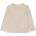 Mikk-Line Детски вълнен пуловер Mikk-Line Kid's Merino Wool L/S Top Merino longsleeve - Melange Offwhite - размер 140 (EU) (704-6010-0317)