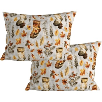 Textilomanie AUTUMN SOCKS farebná 2ks 50 x 70 cm