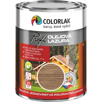 Colorlak Profi olejová lazura O 1020 0,75 l teak