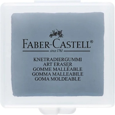 Faber-Castell пластмасова кутия сив ластик FC127220 (FC127220)