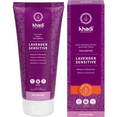 Khadi elixír Shampoo Levandule Sensitive 200 ml
