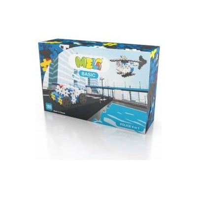 Melianda Meli Thematic Police Building Blocks 4in1