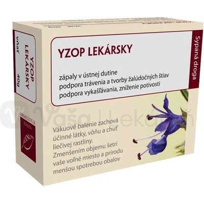 Hanus Čaj Yzop lekársky vňať 40 g