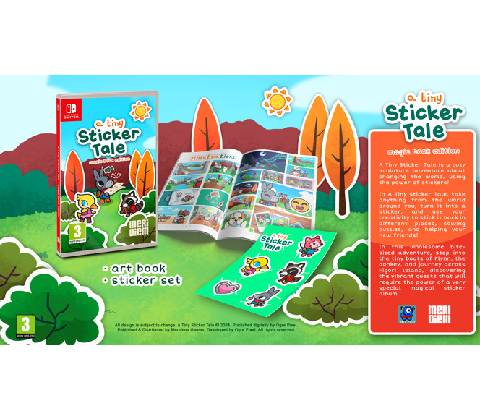 A Tiny Sticker Tale (Magic Book Edition)