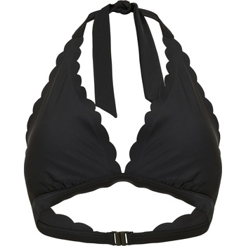 Zoggs Scallop Halter Top Womens - Black