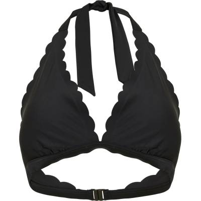 Zoggs Scallop Halter Top Womens - Black