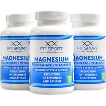 Fitsport nutrition Magnesium bisglycinate +vitamin B6 3 x 120 vege tabliet