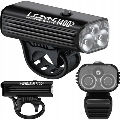 Lezyne Macro Drive 1400+ predné čierne