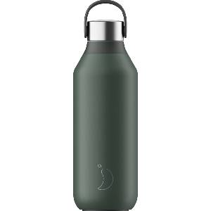 Chilly's Bottles Series 2 Термо бутилка 500 мл, тъмнозелен (B500S2PGRN_9)