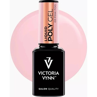 Victoria Vynn tekutý akrygel Liquid poly gel pink fog 03 15 ml