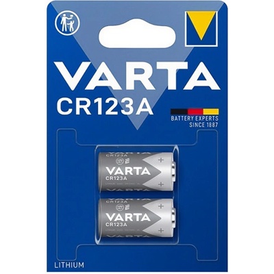 VARTA Фотобатерия varta cr123a, литиева, 2 бр. /пакет 57983123269 (57983123269)