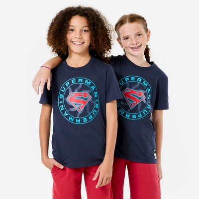 Decathlon detské tričko Superman tmavomodré