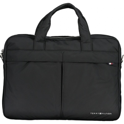 Tommy Hilfiger praktická pánska aktovka 42.0X30.0X7.0cm Čierna