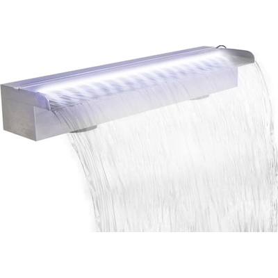 vidaXL bazénová fontána s LED nerez 60 cm – Sleviste.cz
