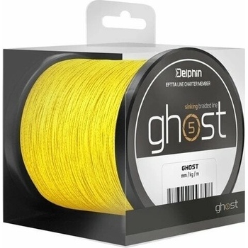 Delphin šnúra Ghost 4+1 Yellow 200m 0,18mm 9,1kg