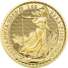 The Royal Mint Zlatá minca Britannia Kráľovná Alžbeta II. 1 oz