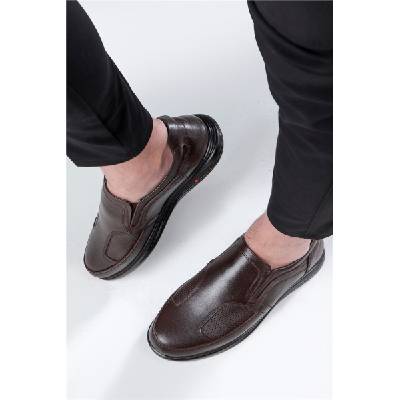 Ducavelli Мъжки ежедневни обувки от естествена кожа - Тъмнокафяви #381616 (381616_Тъмно кафяв)
