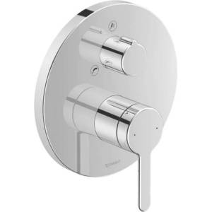 Duravit C. 1 - Скрита смесителна батерия за вана, за 2 уреда, хром C15210012010 (C15210012010)