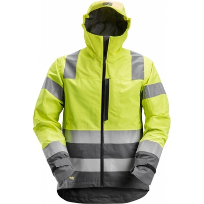 AllroundWork Snickers Workwear bunda reflexná žltá