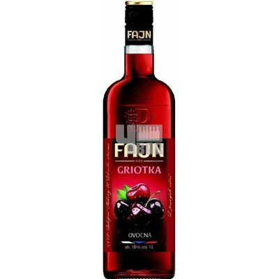 Fajn Griotka 18% 1 l (holá láhev)