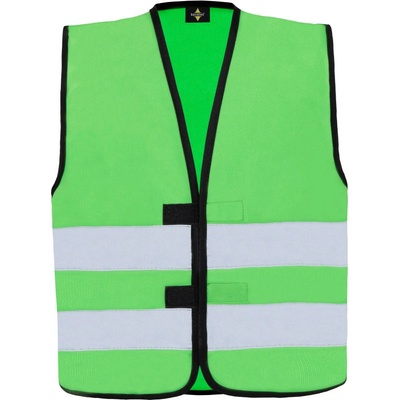 Korntex KW Aarhus funkční reflexní dětská vesta COT76KW0108600 Zelená neon