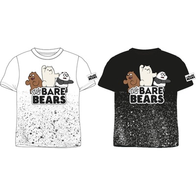 We Bare Bears tričko Medzi nami medvede 5202752 biela