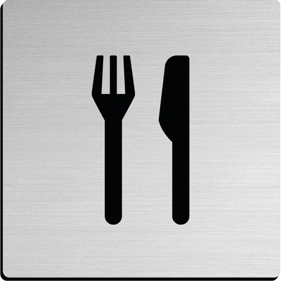 JNF - PIKTOGRAM REŠTAURÁCIA IN.26.209 NEM - nerez matná | MP-KOVANIA.sk