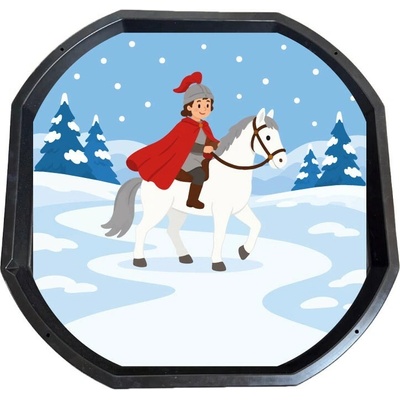Tvoříme pro malé děti Sv. Martin na koni - podložka TUFF TRAY (MINI/MAXI) MAXI (86,5x86,5cm)