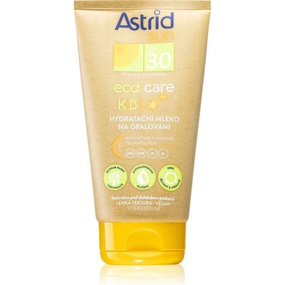 Astrid Eco Care Kids Milk dětské hydratační mléko na opalování SPF30 150 ml