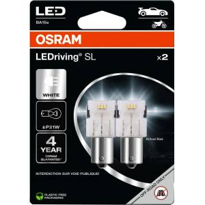 OSRAM LEDriving SL WHITE 2BL P21W 1.9W 6000K