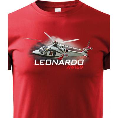 Dětské tričko Leonardo AW169 ČervenáCanvas Dětské tričko Bezvatriko.cz 3239