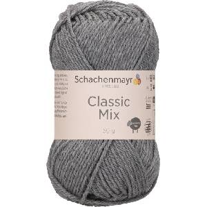 Schachenmayr Classic Mix 00091 Mid Grey Mel. Плетива прежда (9807015-00091)