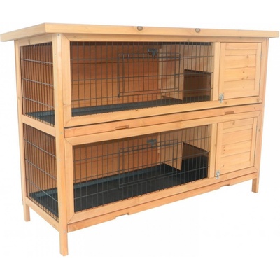Goleto dřevěná králíkárna 136 x 50 x 93 cm – Hledejceny.cz